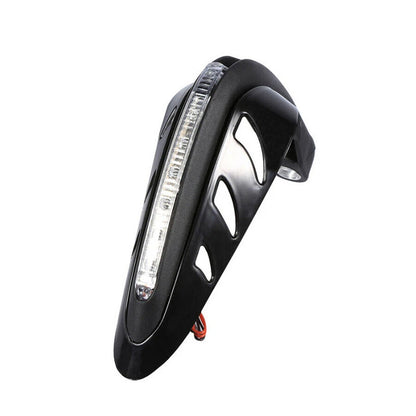 Black Motorcycle Handguards with LED Lights for Universal ATV Enduro
