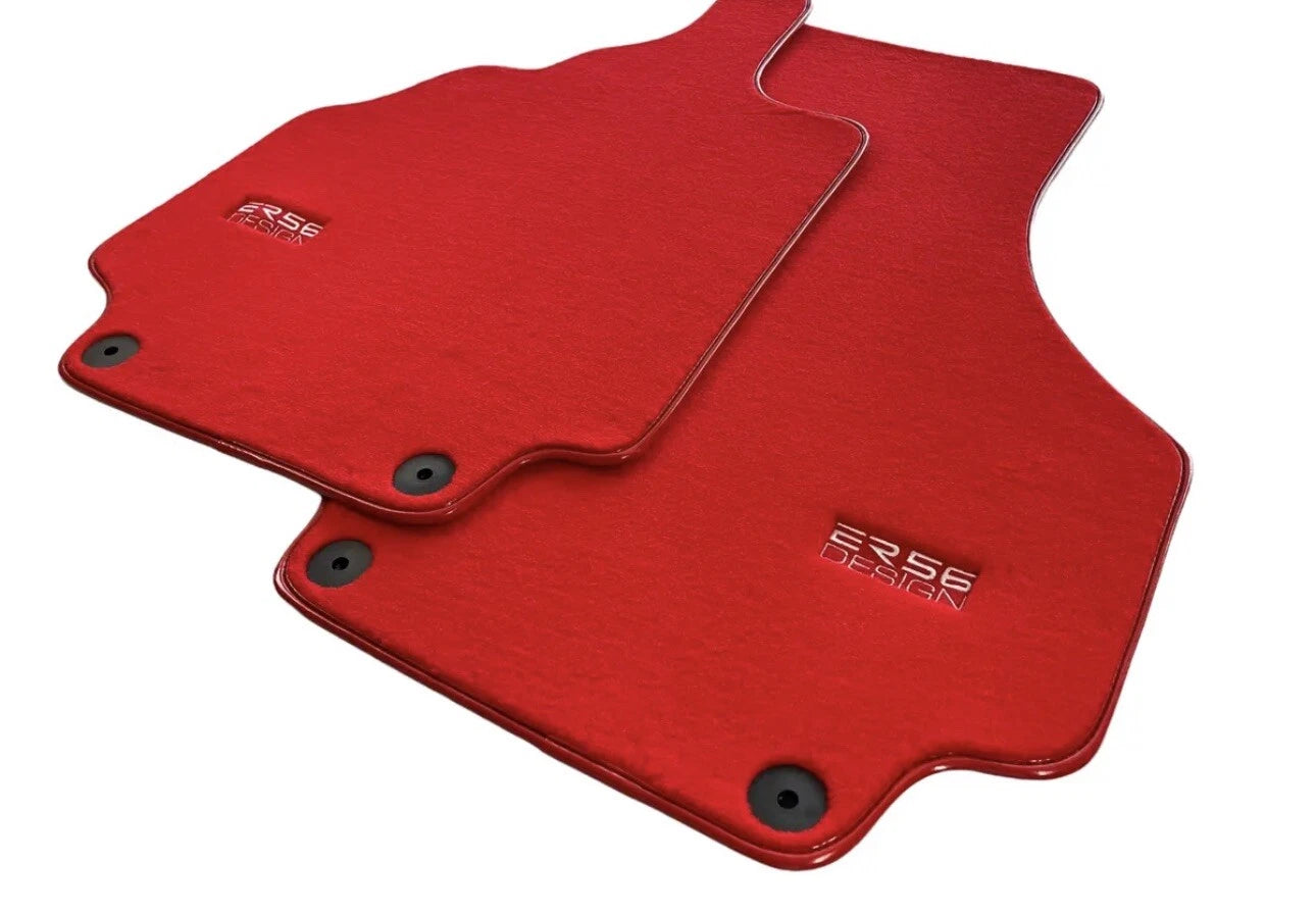 Red Limited Edition Tailored Floor Mats for AUDI R8 (2007-2013) Set
