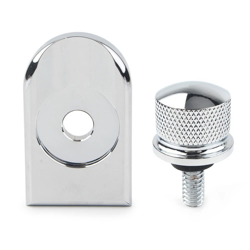 Rear Fender Seat Bolt Cover Chrome for Harley Touring (1996-2023)