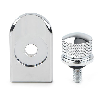 Rear Fender Seat Bolt Cover Chrome for Harley Touring (1996-2023)