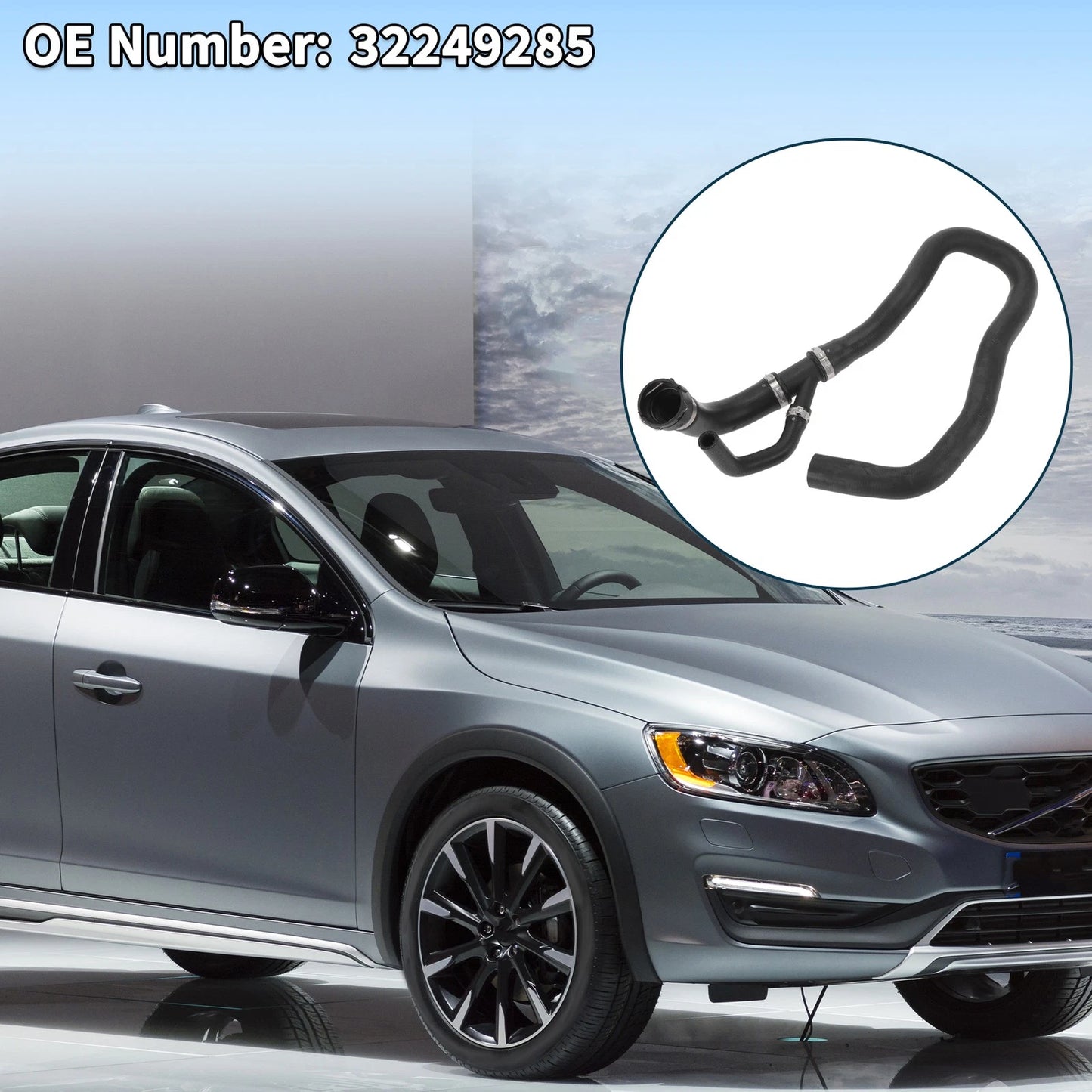Lower Radiator Hose for Volvo XC60 (2009-2012)