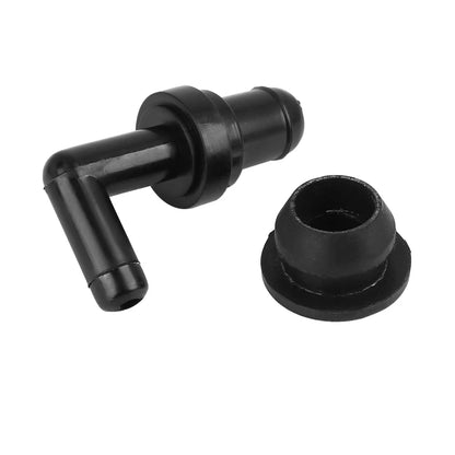 90�� PCV Valve Grommet Kit for Acura Honda Black