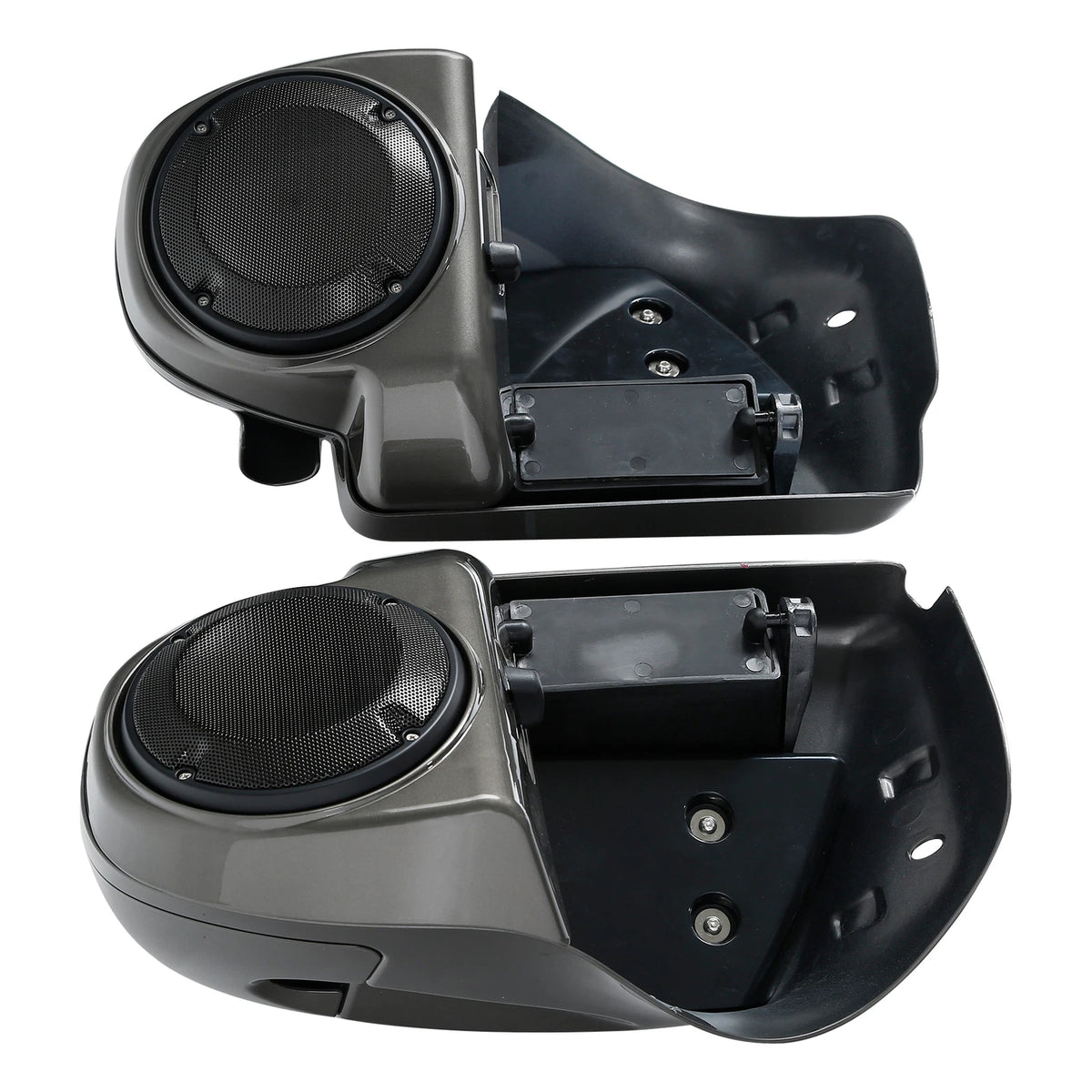 Vented Fairings for Harley Street Glide (2014-2024) - Pearl Red & Silver Gray