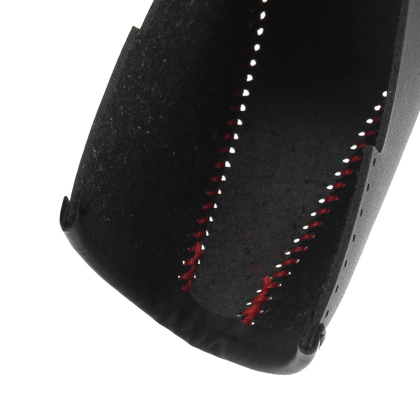 Faux Leather Carbon Fiber Black Gear Shift Knob Cover for Nissan
