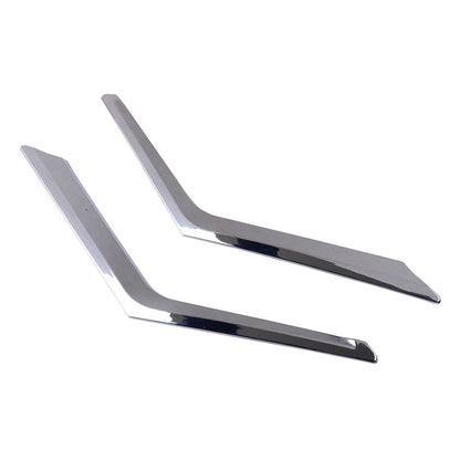 2 x Front Upper Grille for Nissan Rogue X-Trail T32 (2014-2016) Silver