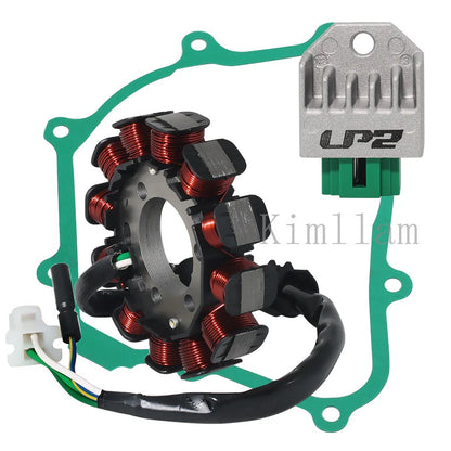 Stator Coil, Regulator Rectifier, Gasket for Honda CRF110F (2013-2018)