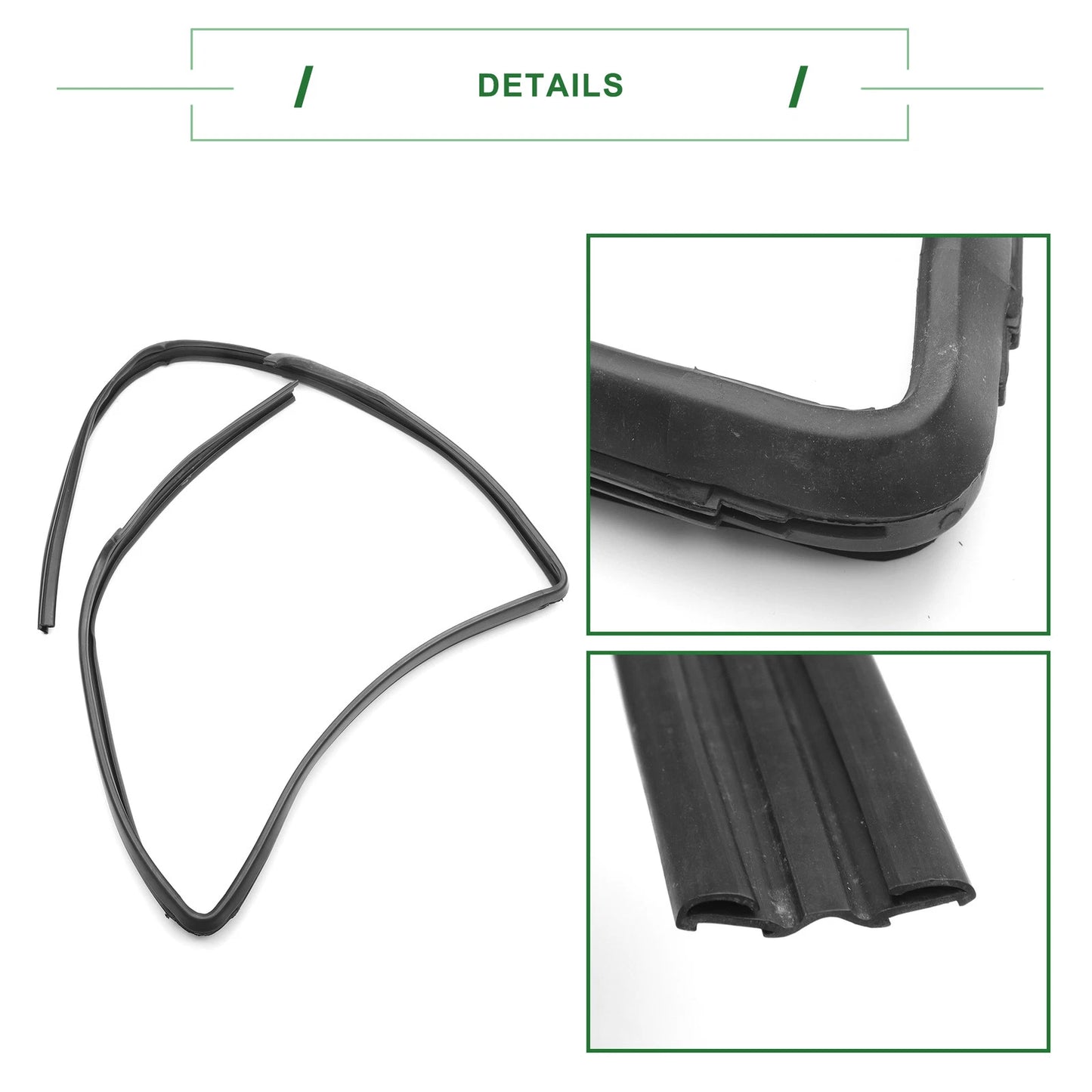 Rear Right Door Window Seal Strip for Toyota (No.6814289103)