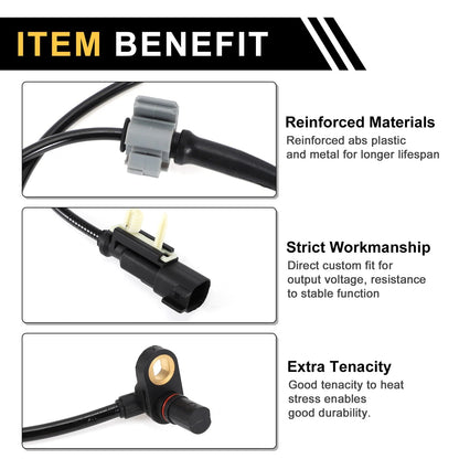 ABS Wheel Speed Sensor for Chevrolet Silverado 1500 Front Left Right