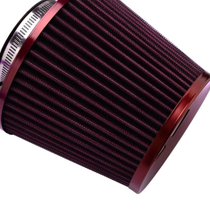 3" Universal Cold Air Filter Aluminum Induction Intake Pipe Hose for Car