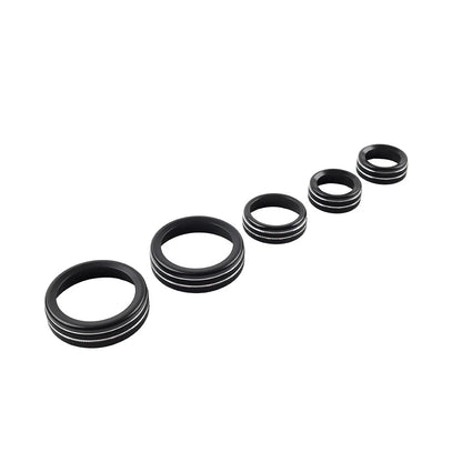 AC Headlight Switch Knob Ring for Ford Maverick (2022-2023) Black