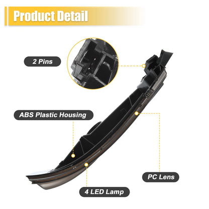 LED Side Mirror Turn Signal Lights for Ford Fusion (2013-2020)