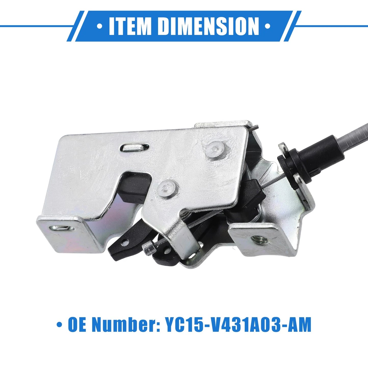 Rear Door Latch Lock Cable for Ford Transit MK6 (2000-2006)