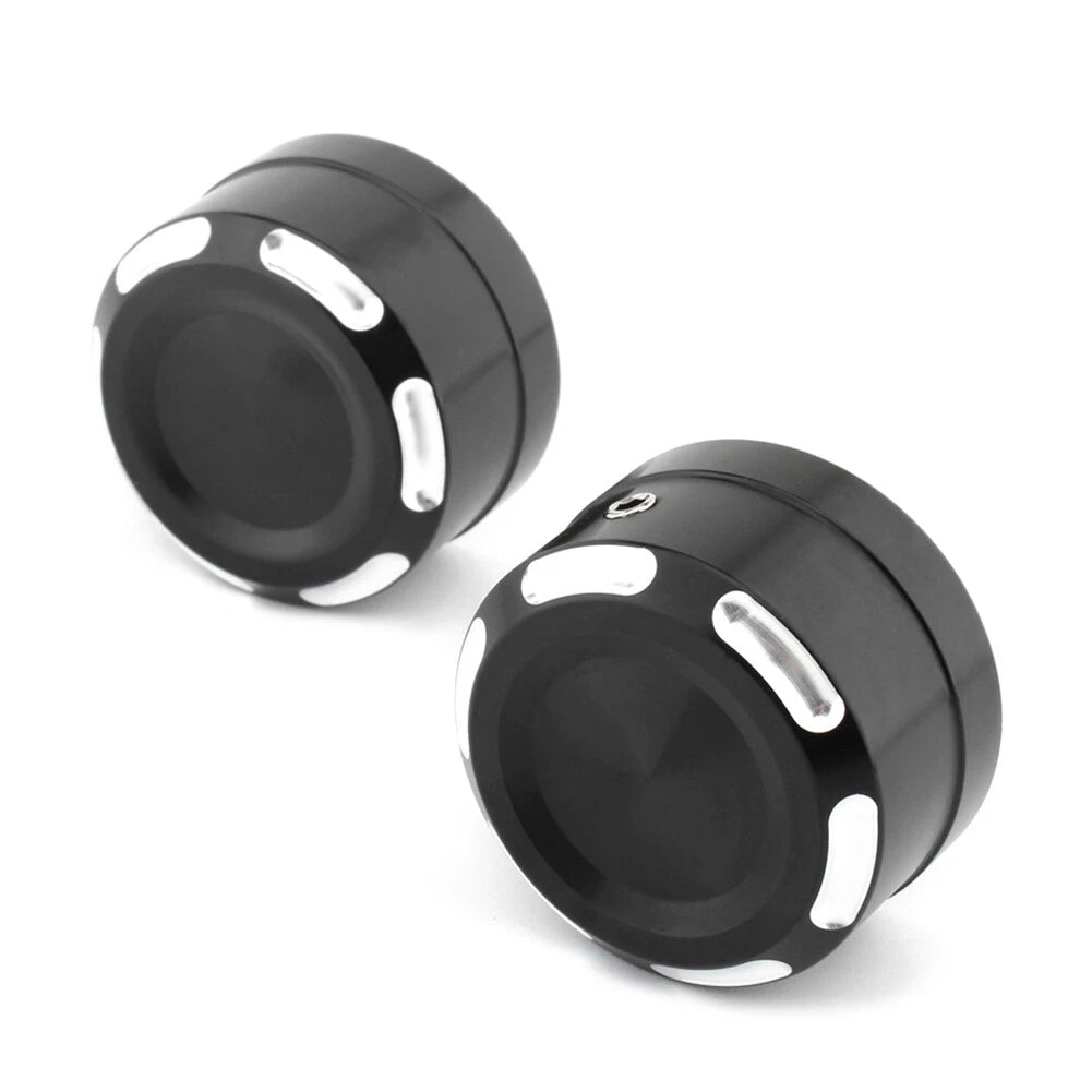 Rear Axle Bolt Nut Cap Covers  for Harley Softail (2018-2023)