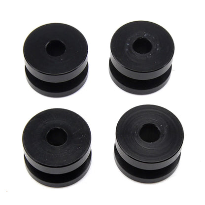 Black Motorcycle Trunk Base Plate Tail Box Pad Bracket Spacer