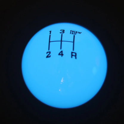 Fluorescence Gear Shift Knob 5 Speed Manual Lever Stick Fits Civic Mustang GT