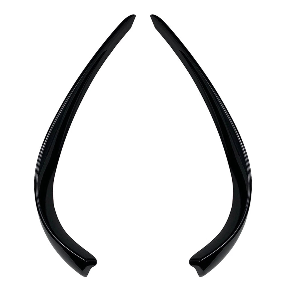Fog Light Cover Trim for Mercedes Benz C-Class W205 (2015-2018) Black