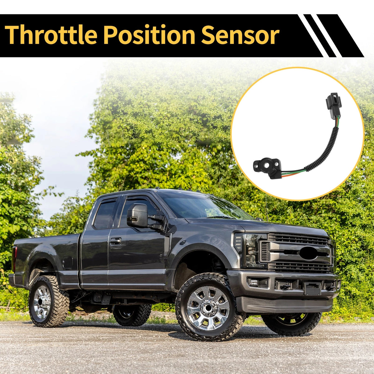 Throttle Position Sensor for Ford F-250, F-350 (1996-1997)