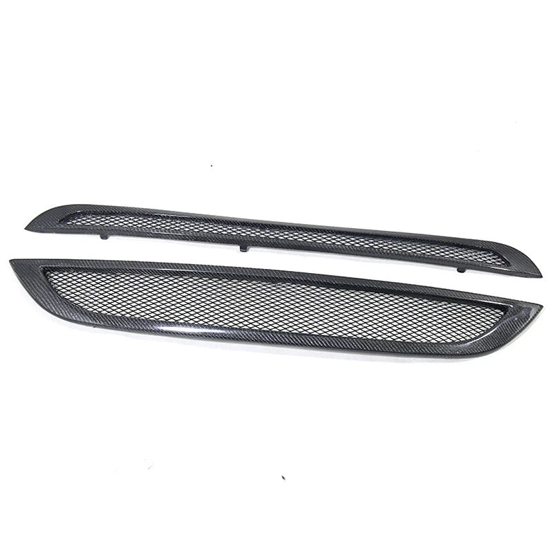 REAL Carbon Fiber Front Mesh Grille Grill kit for Mini Cooper S R52 R53