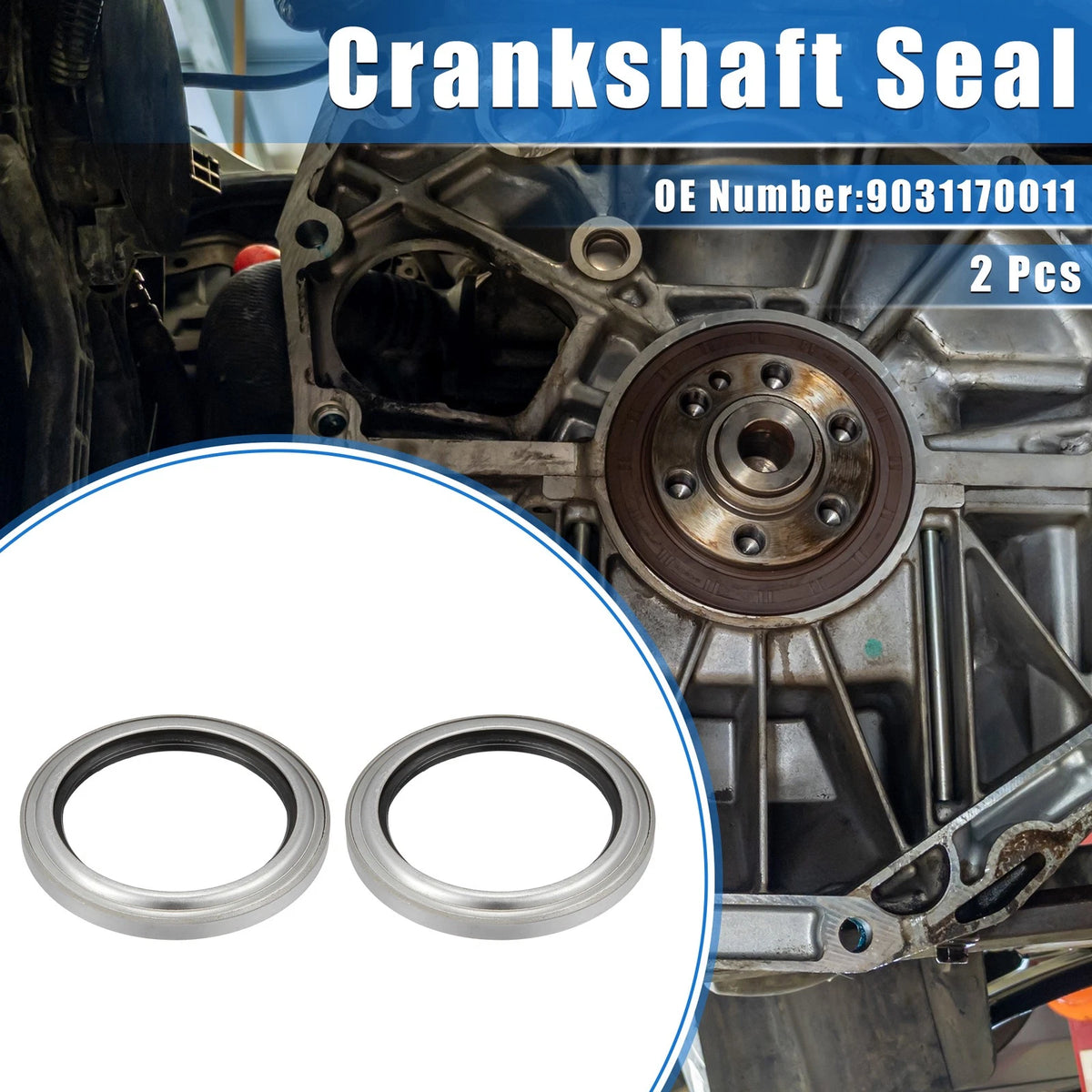 Engine Crankshaft Seals for Toyota Land Cruiser (1998-2007)
