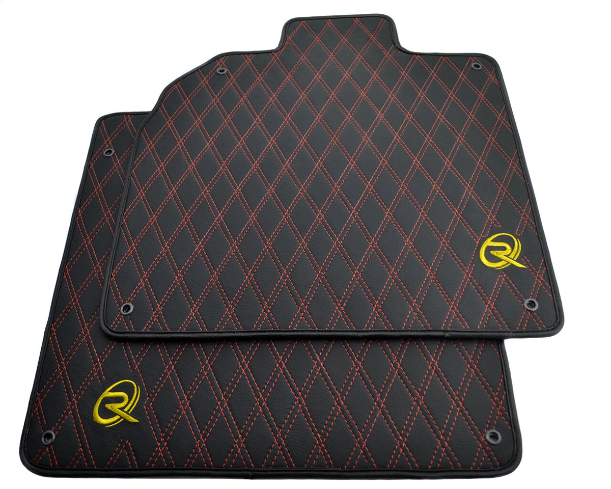 Leather Floor Mats for Lamborghini Aventador S SV SVJ (2011-2023)
