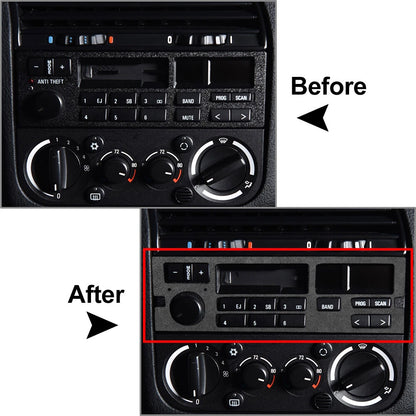 Radio CD Panel Cover Trim for BMW 3 Series (1994-1996)