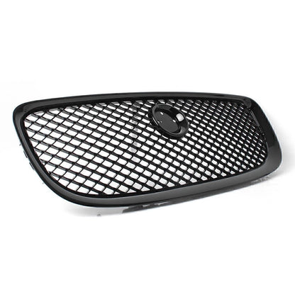 Glossy Black Upper Grill Radiator Grille for Jaguar XJ (2010-2015)