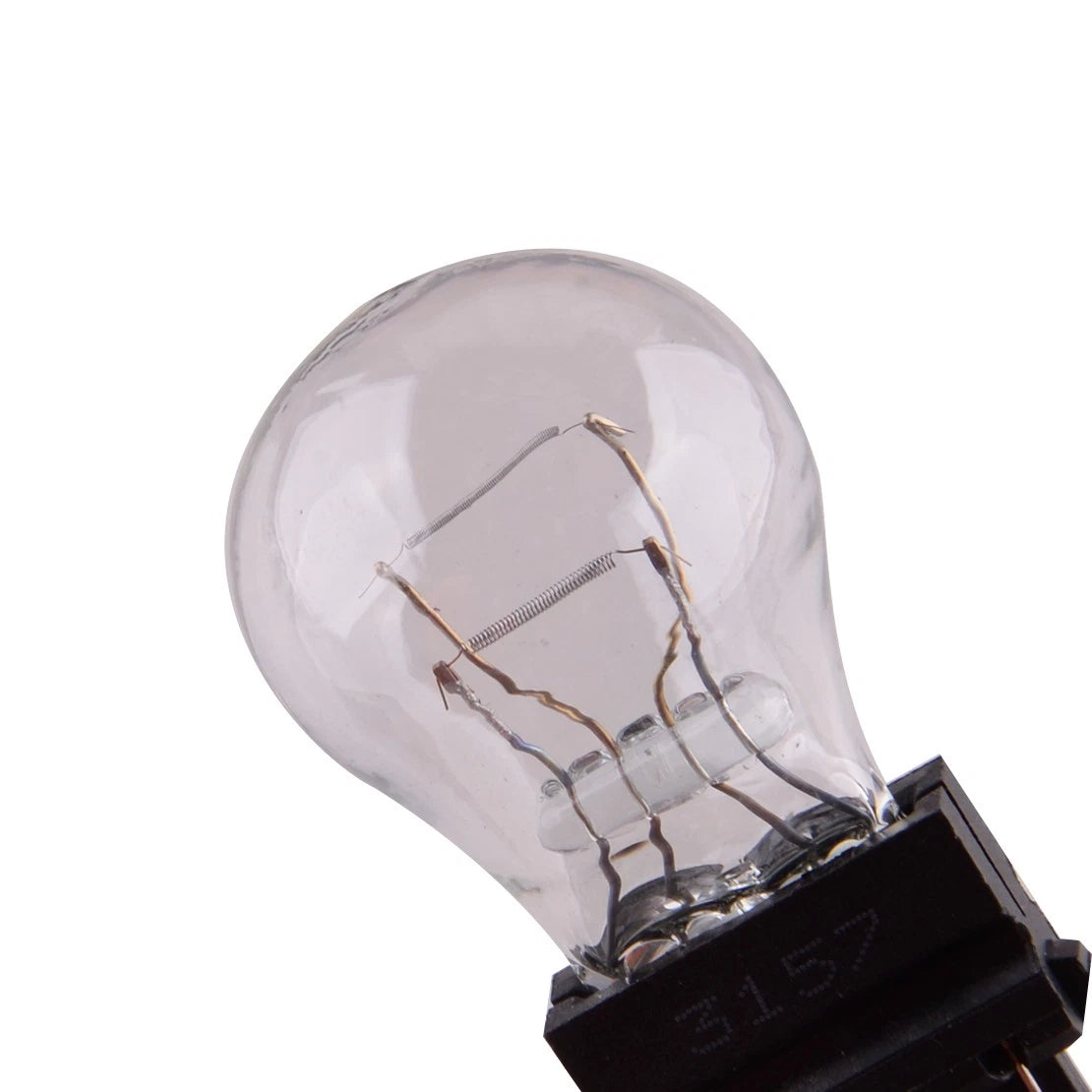 10 x 3157 Clear Tail Signal Brake Light Bulbs for Car