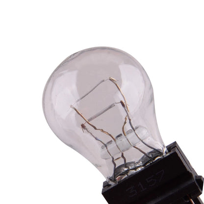10 x 3157 Clear Tail Signal Brake Light Bulbs for Car