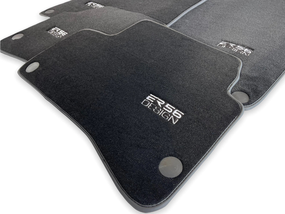 Floor Mats for Mercedes-Benz E Class Sedan W213 2017-2023 2 x Er56 Design
