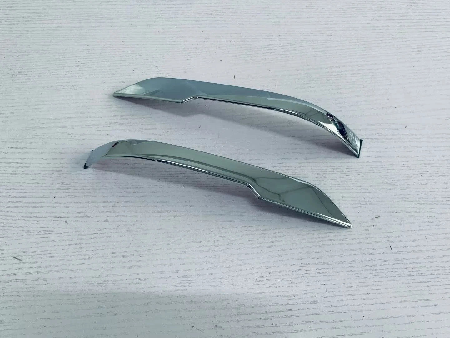 ABS Chrome Rearview Mirror Side Stripe Lid Cover Trim for 2023-2024 Toyota Prius