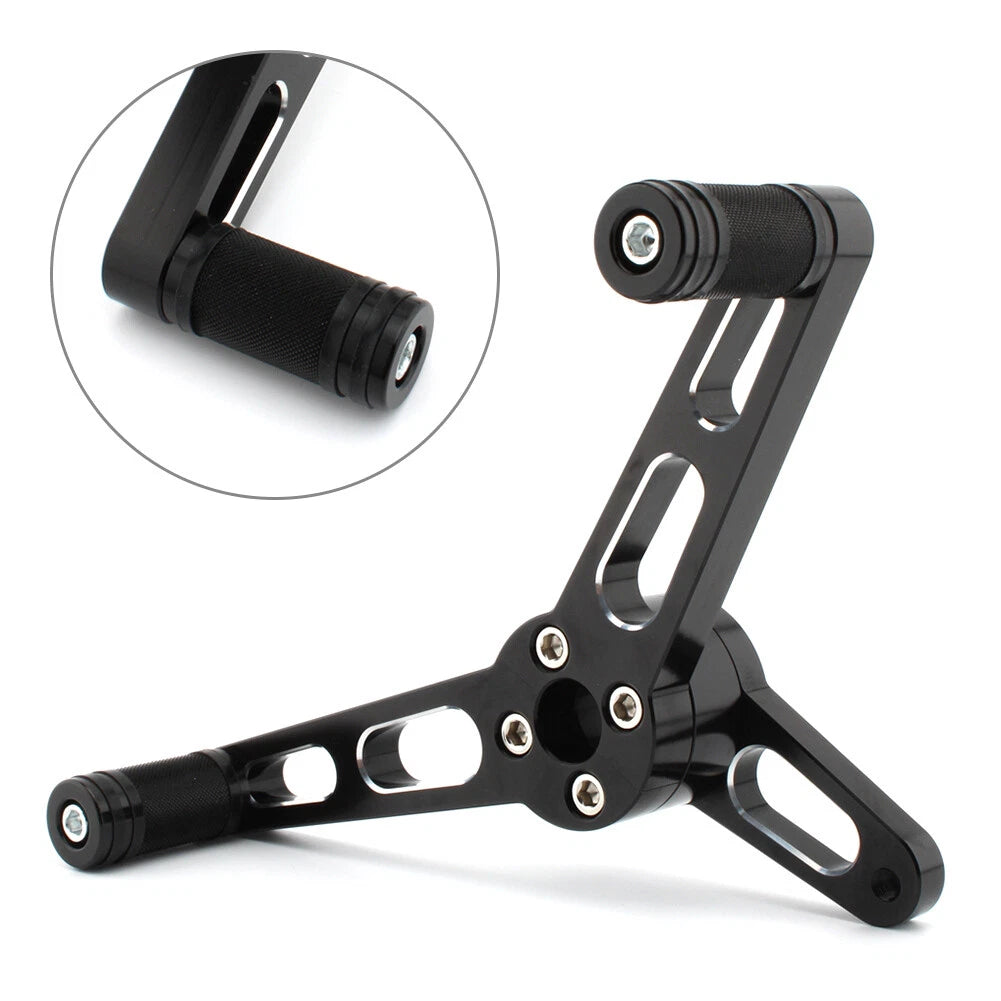 New Front Foot Pegs & Heel Toe Shifter Lever for Harley Sportster XL883 XL1200 (2004-2023)