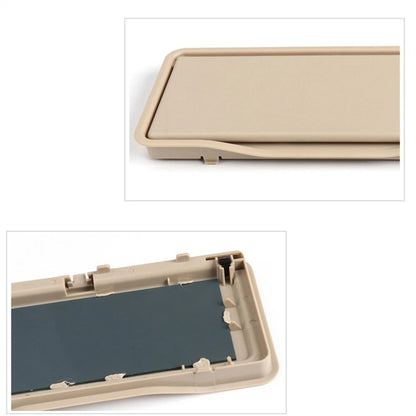 Sun Visor Mirror Frame Cover for Benz W212 E-Class W218 CLS Light Beige