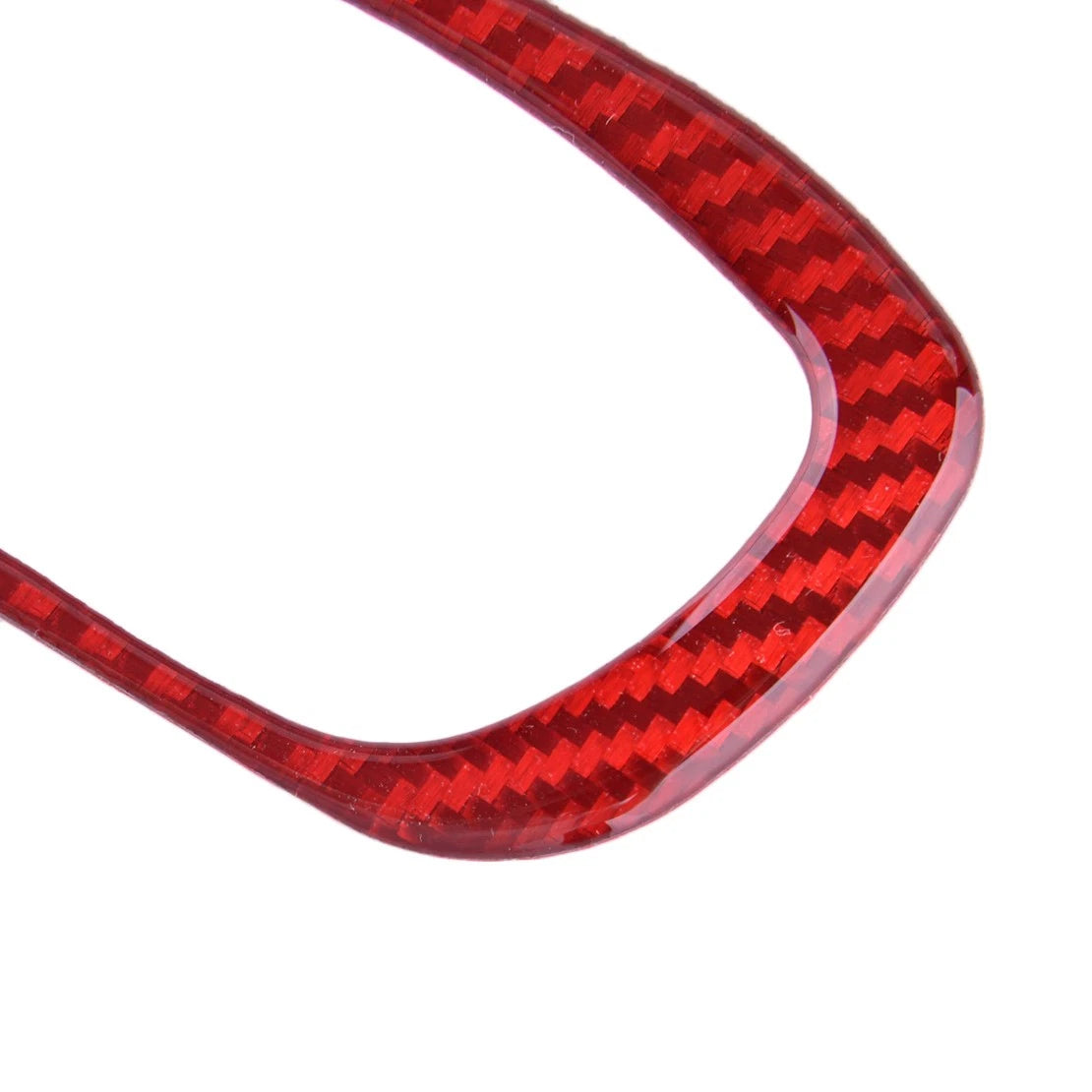 Red Carbon Fiber Side Dashboard Button Switch Cover Trim for Corvette C5 (1997-2004)