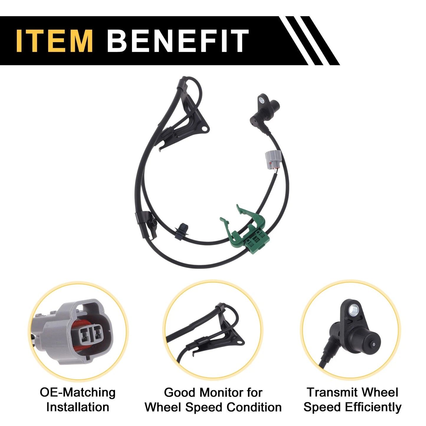 ABS Wheel Speed Sensor for Toyota Highlander (2001-2023)