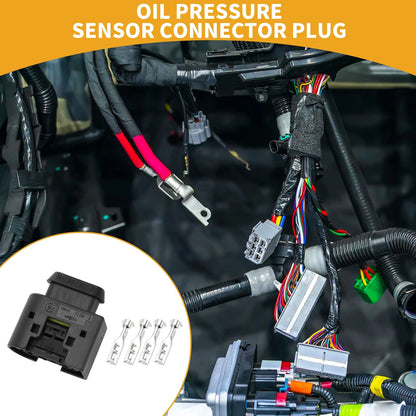 4 Pin Oil Pressure Sensor Connector for BMW - Female Wire Terminal Plug