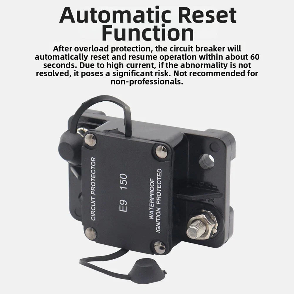 Automatic Reset Circuit Breaker for Boats/Trucks/Car Audio