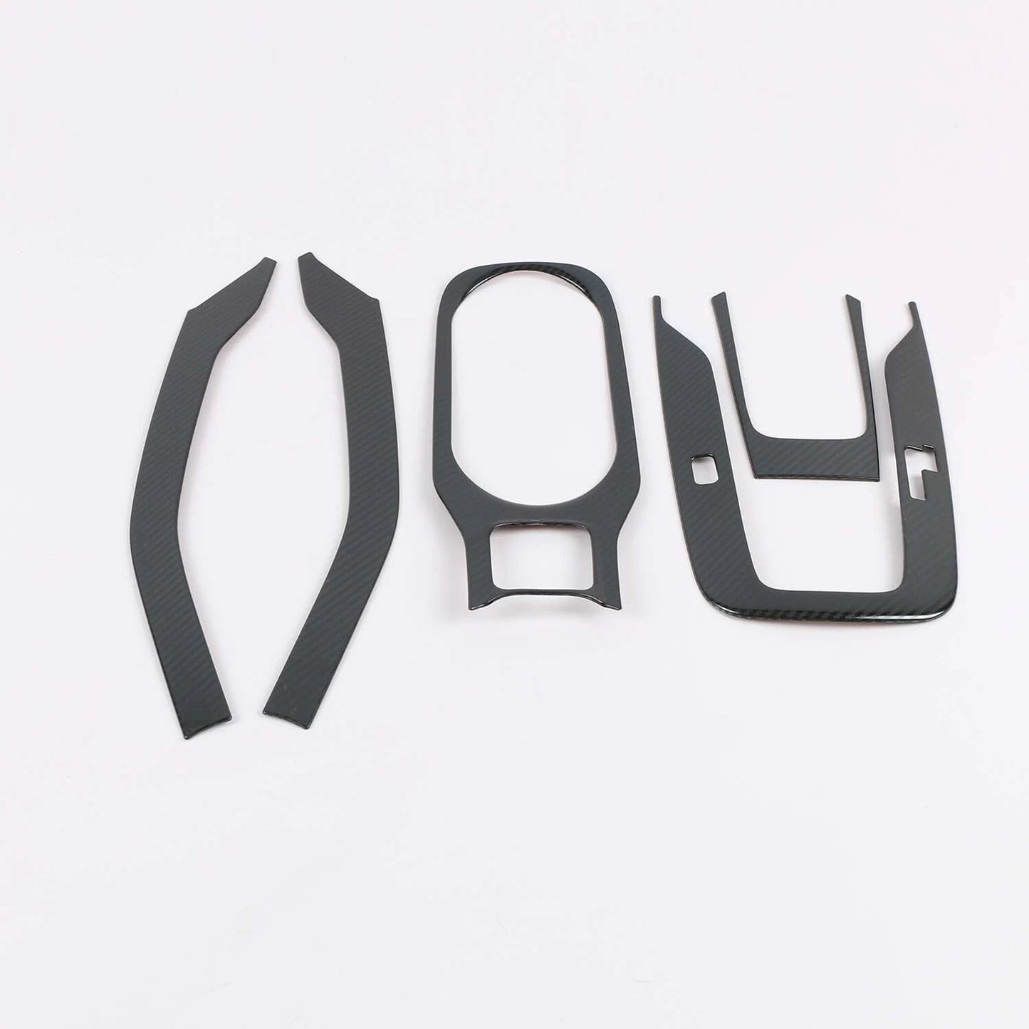 Gear Shift Water Cup Frame Steel Fiber Cover Trim for Toyota Corolla Sedan (2020-2024)
