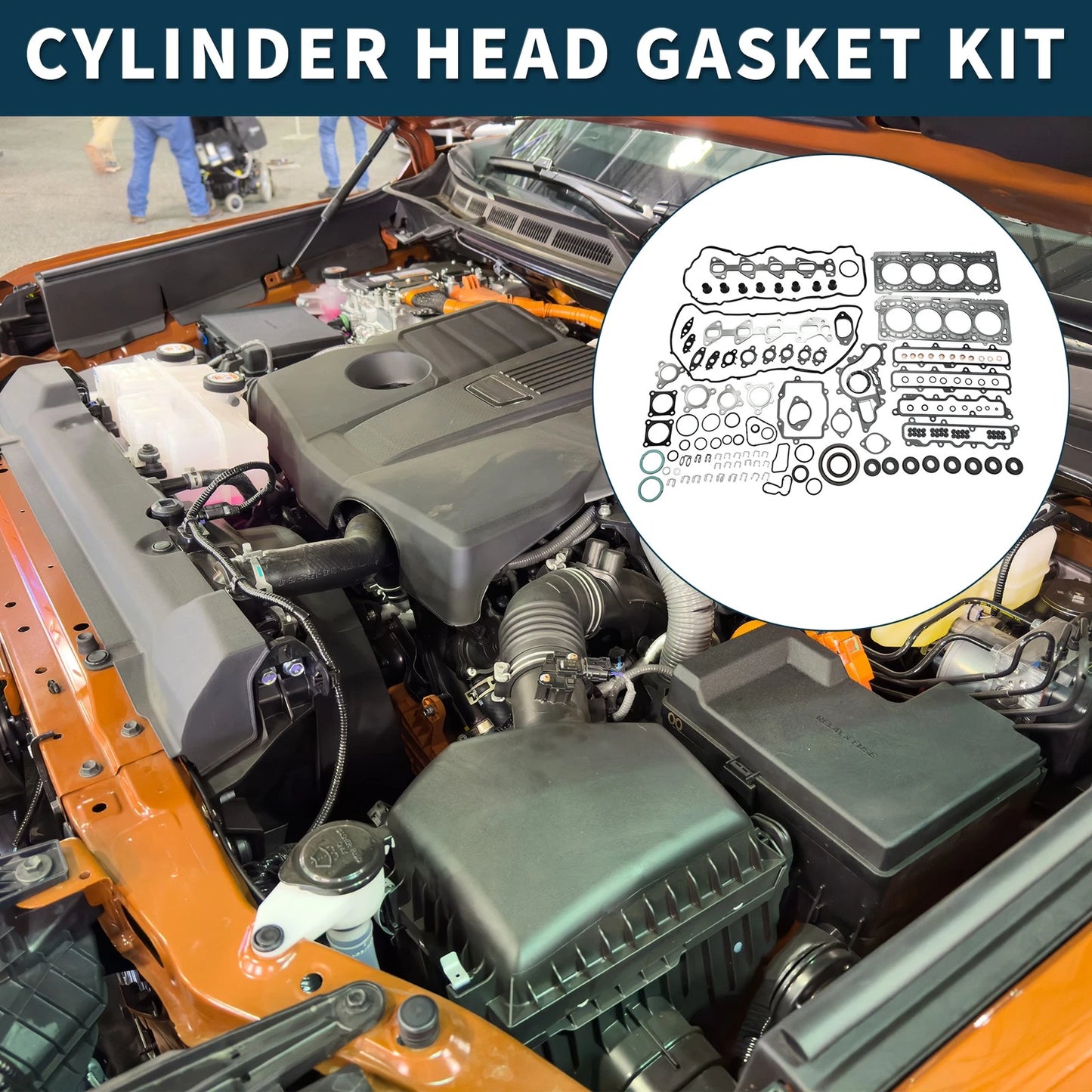 Cylinder Head Gasket Kit for Toyota 1VD
