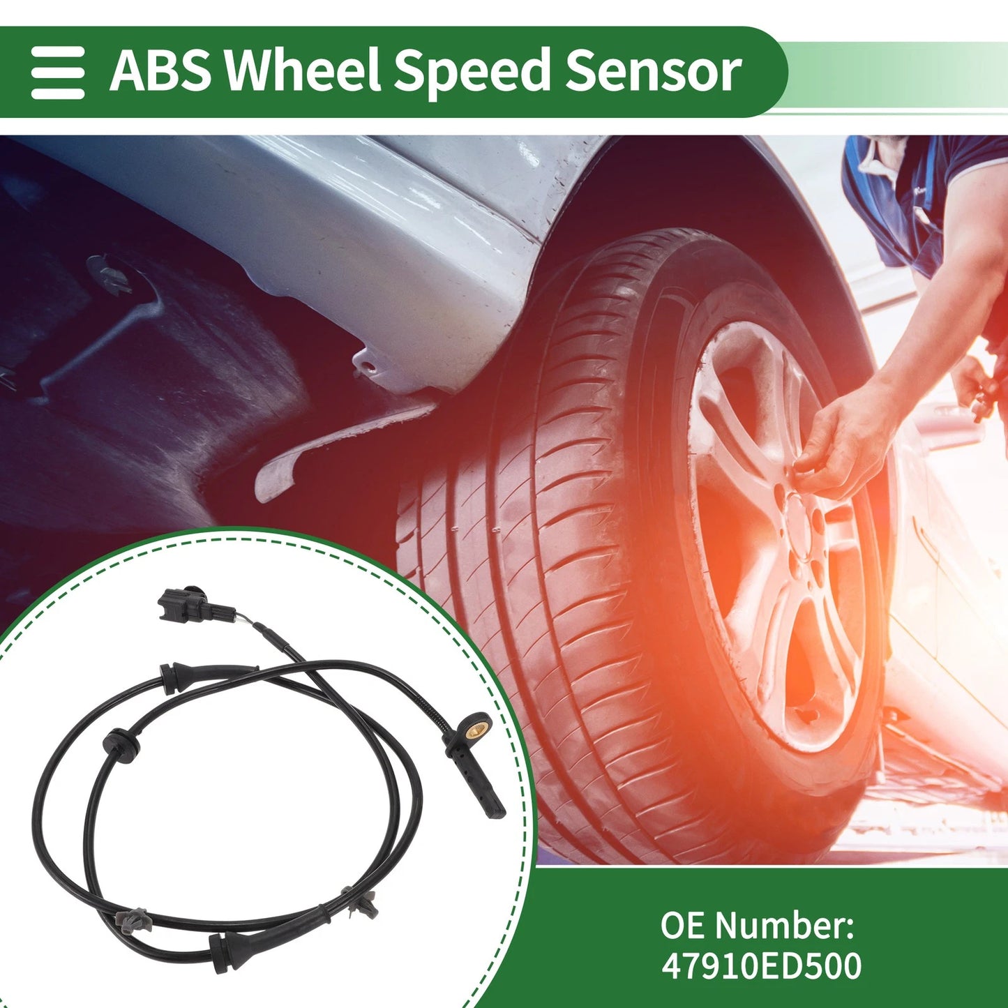 ABS Wheel Speed Sensor for Nissan Sentra (2007-2011)