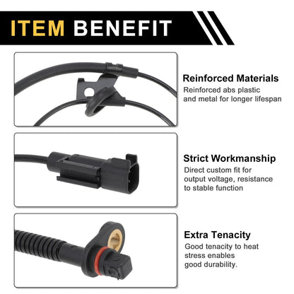 ABS Wheel Speed Sensor for Dodge Caliber Rear Left (2007 - 2007)