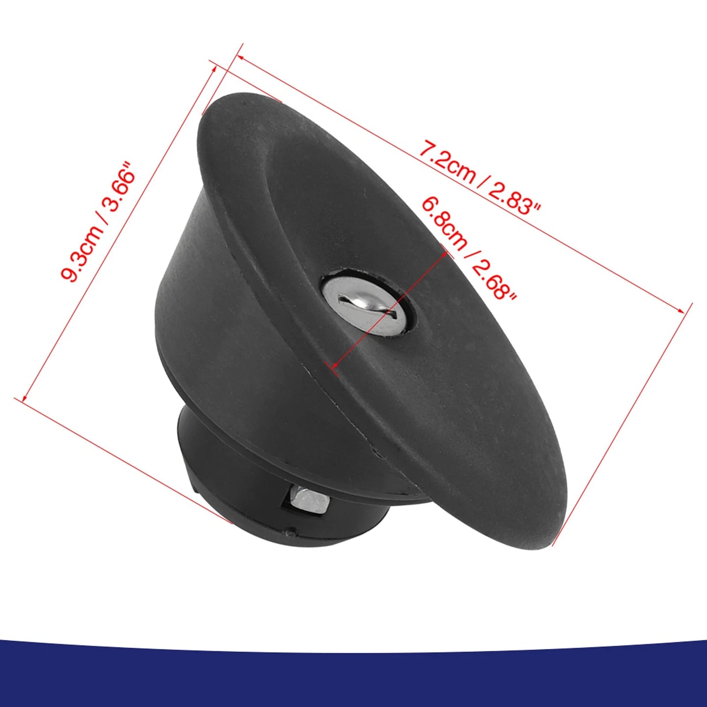 Locking Fuel Cap Petrol Tank Cover w/ 2 Keys for Ford Transit MK5 (1994-2000)