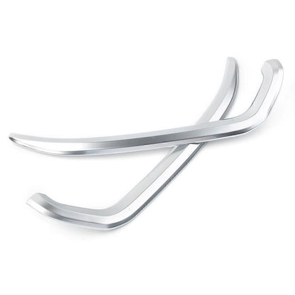 Matte Chrome Vertical Vent Trim for Honda Goldwing GL1800 (2018-2020)