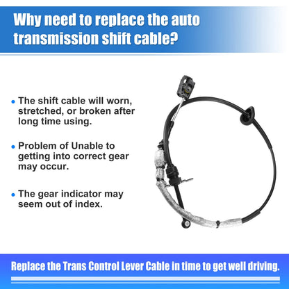 Automatic Transmission Gear Shifter Cable for Ford F-150 (2015-2019)