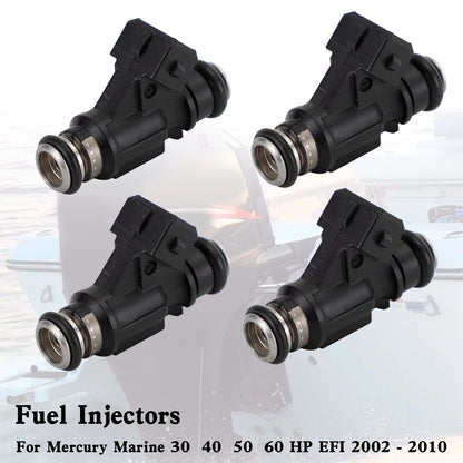 4PCS Fuel Injectors for Mercury Marine EFI 30-60 HP (2000-2023)
