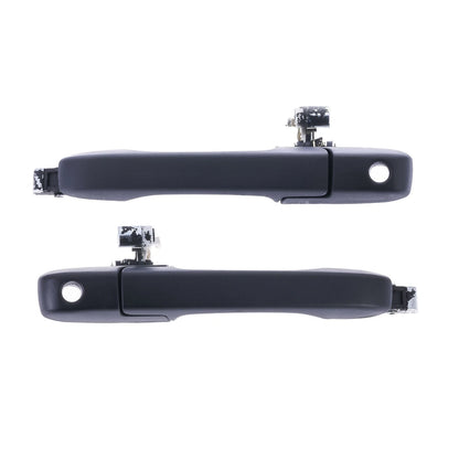 Outer Door Handle Set of 2 for Honda CR-V RD (2001-2006) Black Front Left & Right