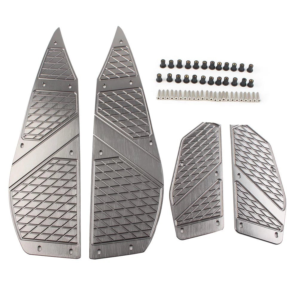 Footrest Pedals for YAMAHA XMAX300 2017-2018, XMAX250 2011-2016 Titanium