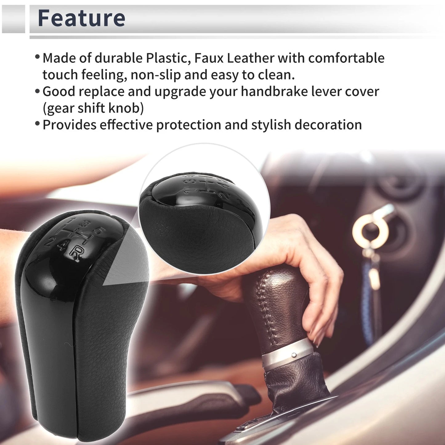 5 Speed Manual Gear Shift Knob for Toyota RAV4 (1992-2009)