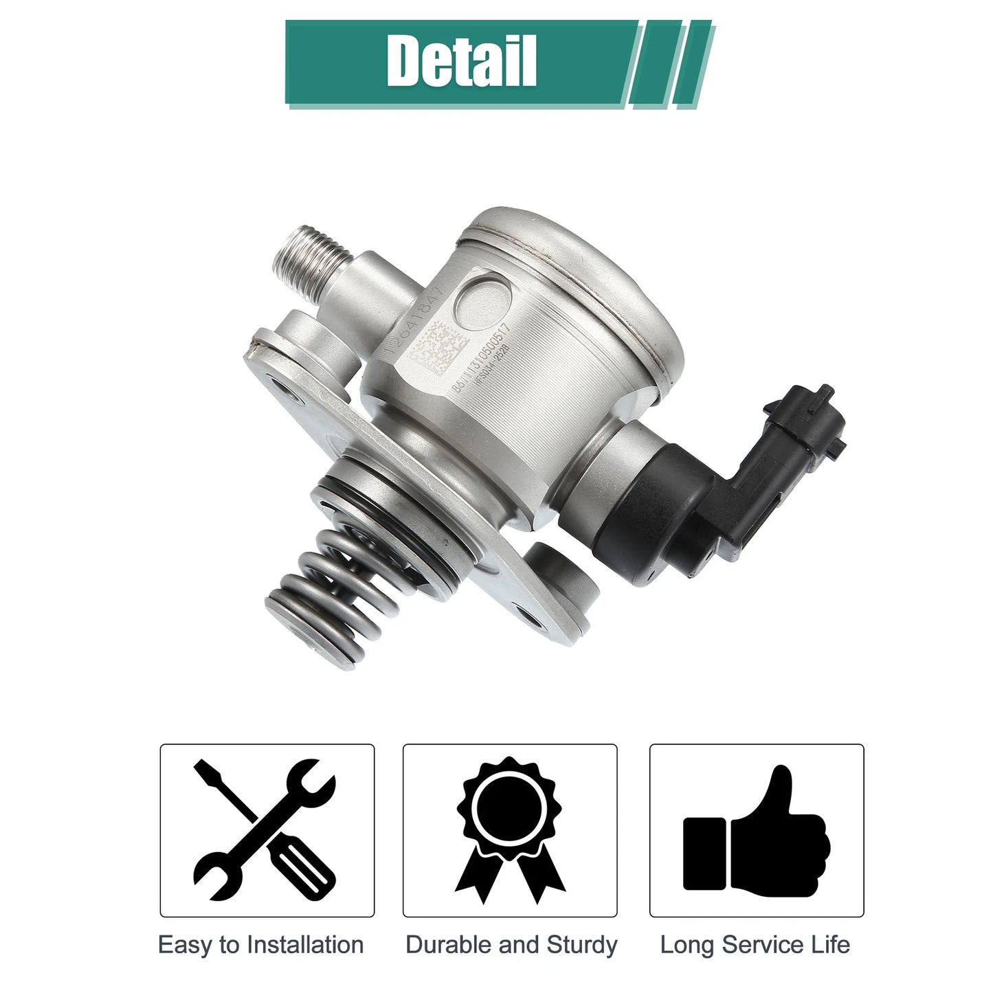 Aluminum Alloy High Pressure Fuel Pump for Chevrolet Equinox 2.4L (2010-2017)