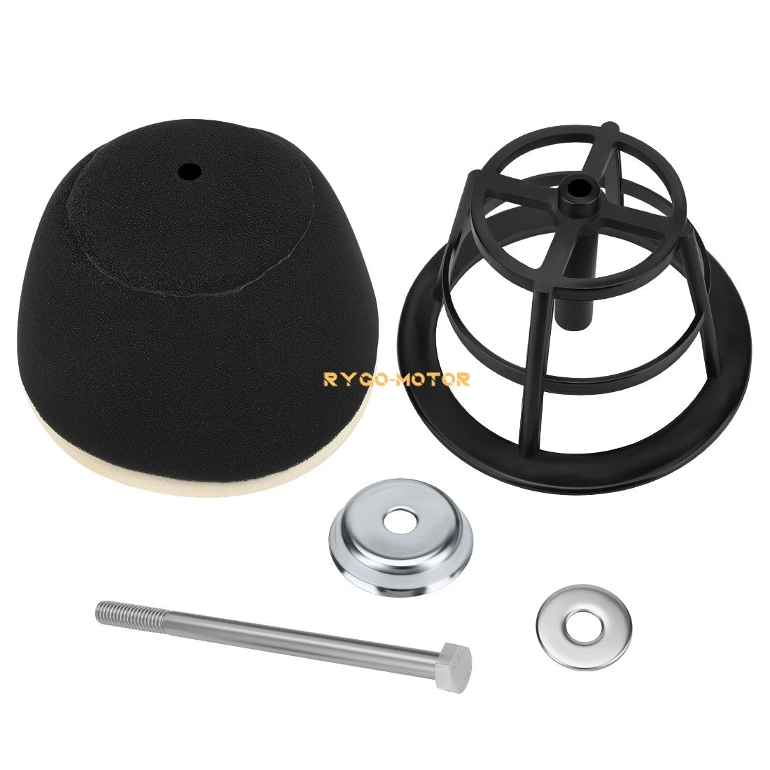 Air Filter & Cage Holder Intake Basket w/ Hardware for Yamaha YZ80 (1993–2001)