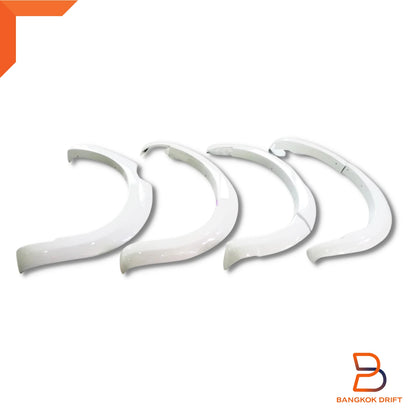 White Fender Flares for Nissan Navara NP300 D23 Narrowbody (2015-2019)